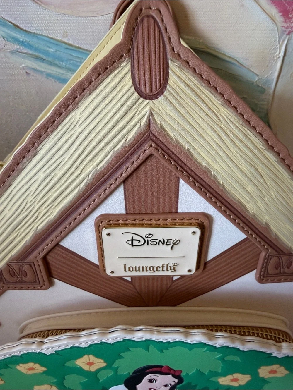 Loungefly Disney Snow White and the Seven Dwarfs Figural Cottage  New!